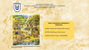 Sociedades Ganaderas Y Agrícolas