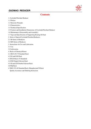 Guomao Cycloidal Reducer