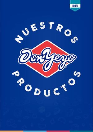 Don Yeyo - Catálogo de Productos