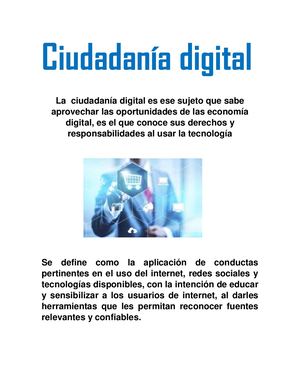 Ciudadanía Digital
