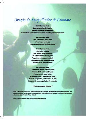 Oração do Mergulhador de Combate (MeC)