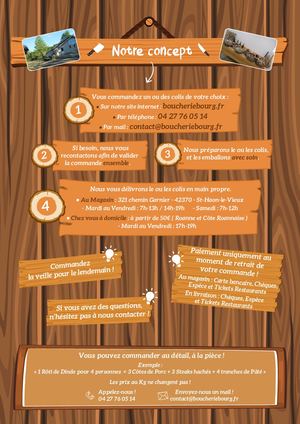 Catalogue BOUCHERIE BOURG
