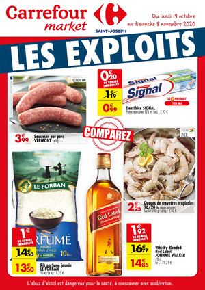 Catalogue Carrefour Market St Joseph - Les Exploits - Du 19/10 au 08/11/20