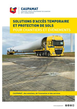 Présentation Plaques de sol CAUPAMAT