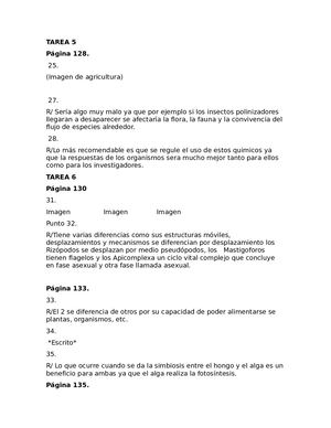 Tarea biología-Clasificación seres vivos