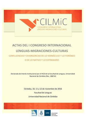 Hacia un análisis de la tipología de los contactos culturales Stefano De María Teresa Andruetto