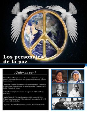 Los Personajes De La Paz Revista Jjpgc