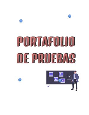 Portafolio - Pruebas