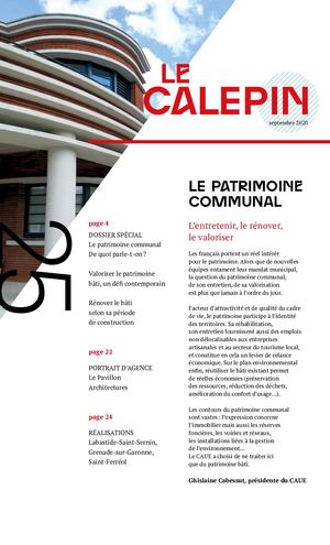 Calepin 25 - Le patrimoine communal. L'entretenir, le rénover, le valoriser