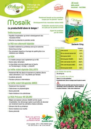 Mélange Fauche Pâture 36 Mois MOSAIK