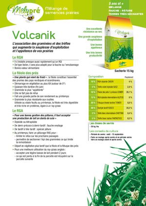 Mélange Fauche Patûre Terres Très Séchantes 5 Ans VOLCANIK