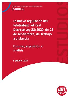 La Nueva Regulación Del Teletrabajo