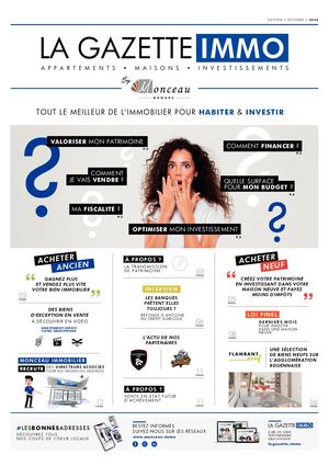 La Gazette IMMO / Octobre 2020