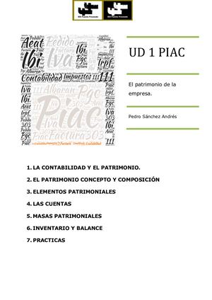 Ut 1 El Patrimonio De La Empresa