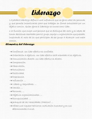 Liderazgo, Definicion