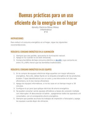 Calaméo - Buenas Prácticas Para Un Uso Eficiente De La Energía En El Hogar
