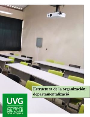 Revista Departamentalizacion