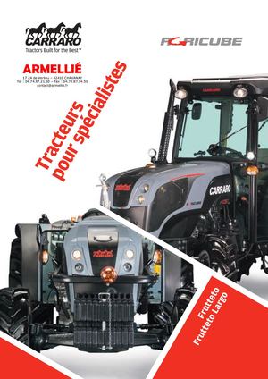 ARMELLIE - Brochure Complète CARRARO AGRICUBE F FL