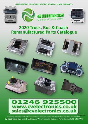 CV Electronics Ltd. Truck Remanufactured Parts Catalogue.
