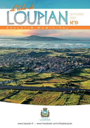 Bulletin Municipal de Loupian numéro 33