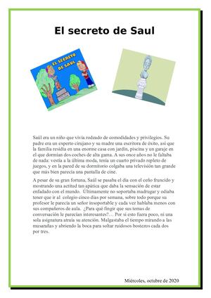 El Secreto De Saul