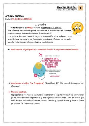 Cs Sociales 2º Entrega