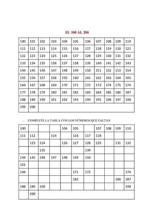 Ejercicios Suma, Resta Y Multiplicacion
