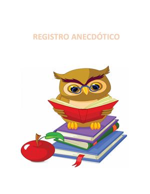 Registro Anecdótico