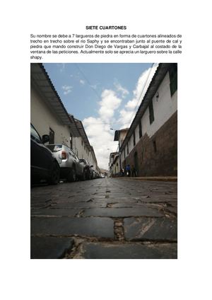 Calles Del Cusco 7