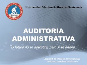 Auditoría Administrativa