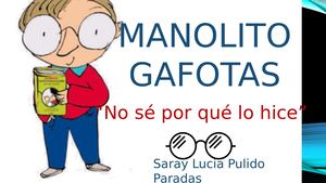 Cartilla "No sé por qué lo hice"