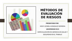 Metodos De Riesgos