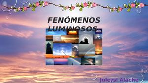 Fenómenos Luminosos