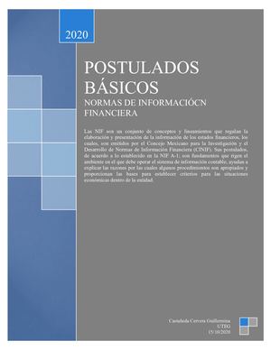 Postulados Básicos