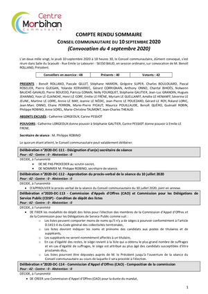 2020 09 10 Cr Sommaire