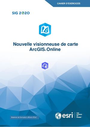 Nouvelle visionneuse de carte ArcGIS® Online