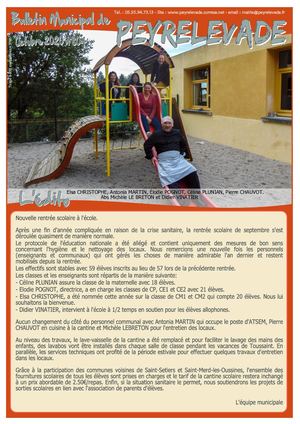 Bulletin Peyrelevade Octobre 2020