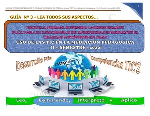 Guia De Aprendizaje Autonomo Ii Semestre Pro (19 10 20)