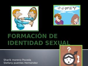Formación De Identidad Sexual