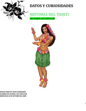 historia del tahithi