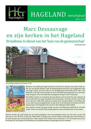 Marc Dessauvage en zijn kerken in het Hageland.