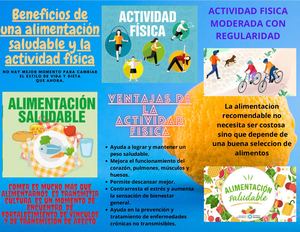 Beneficios de una alimentación saludable y la actividad física