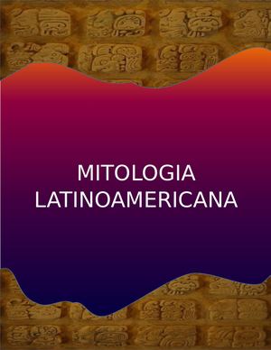 Mitologia Latinoamericana