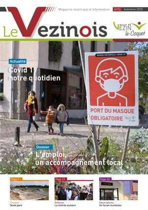 Bulletin municipal LE Vezinois n°72