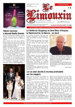 Vendredi 16 Octobre 2020