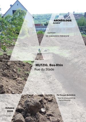 MUTZIG, Rue du stade (d)