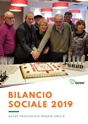 BILANCIO SOCIALE AUSER PROVINCIALE REGGIO EMILIA 2019