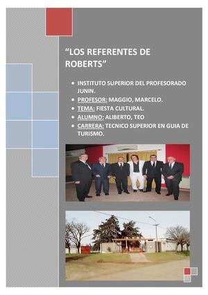Los Referentes De Roberts
