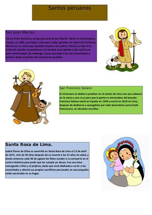 Santos Peruanos