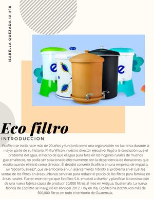 Ecofiltro Magazine